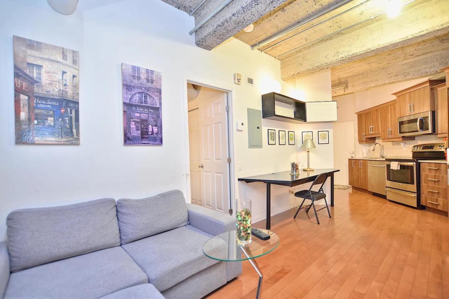 Appartamento Stylish Urban Loft Downtown Montréal Esterno foto